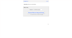Desktop Screenshot of dropper.co